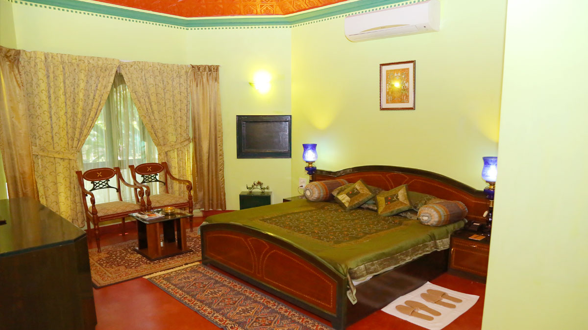 Interior of Maharaja Suite's Bed Room