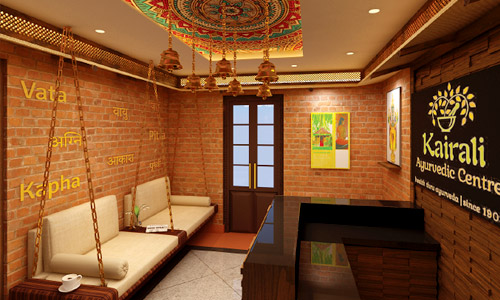 Kairali Ayurvedic Centre, Centre Reception